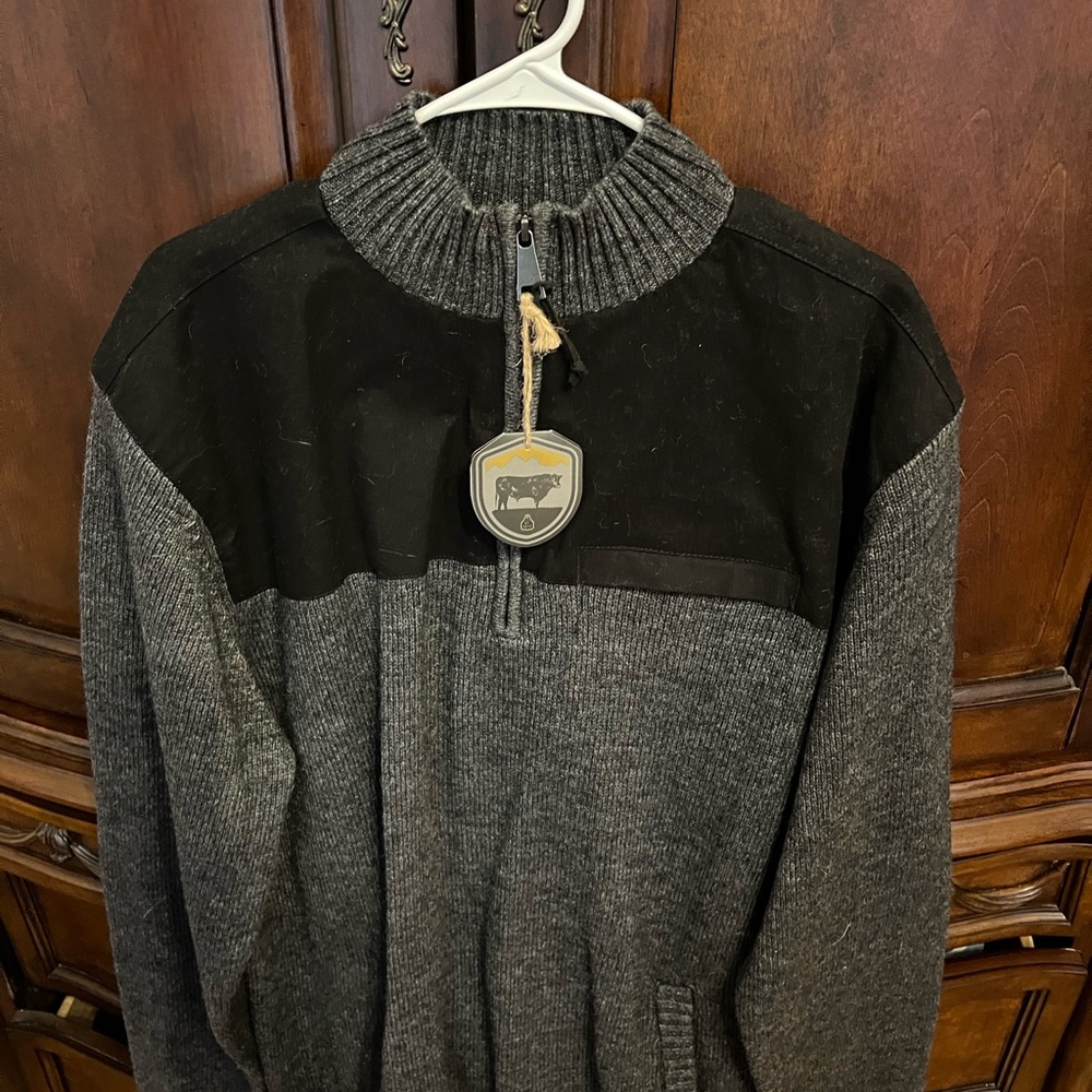 STS wool pullover very warm XXL